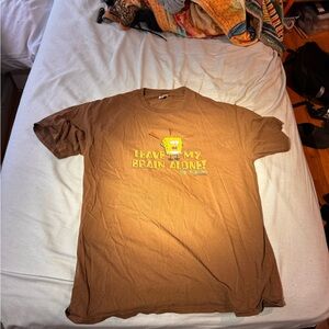 SpongeBob Tan Graphic Tee - Short Sleeve